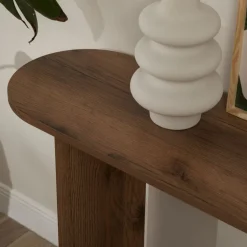 Sale Drawer SAM Console ovale en bois L150cm