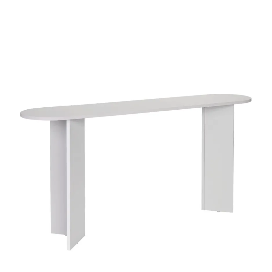 Sale Drawer SAM Console ovale en bois L150cm