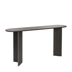 Sale Drawer SAM Console ovale en bois L150cm