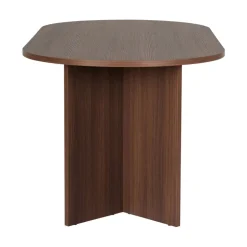 Clearance Drawer SAM Table à manger 8 personnes ovale en bois