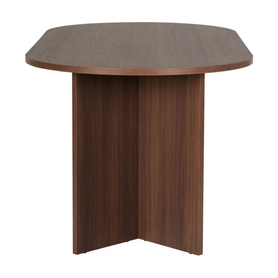 Clearance Drawer SAM Table à manger 8 personnes ovale en bois