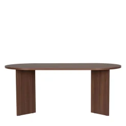 Clearance Drawer SAM Table à manger 8 personnes ovale en bois