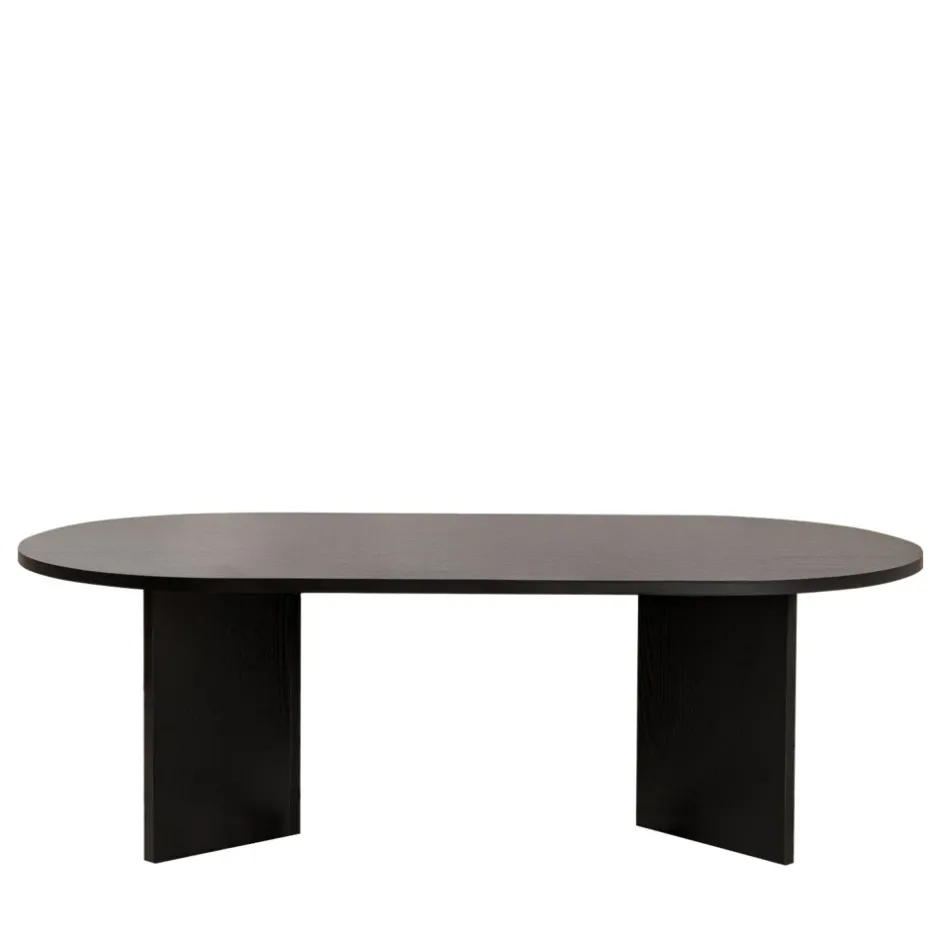 Best Drawer SAM Table basse ovale en bois 119x60cm