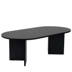 Best Drawer SAM Table basse ovale en bois 119x60cm