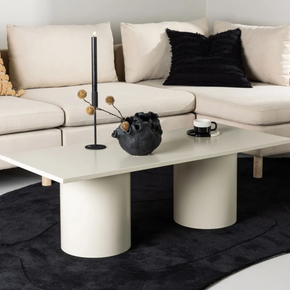 Best Venture Home SANDVIKA Table basse en bois 120x50cm