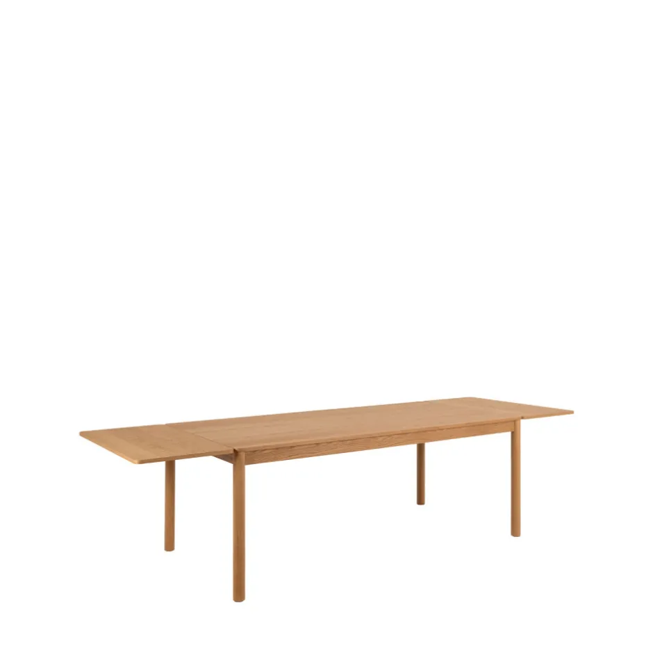 New Drawer SAVACOU Table à manger extensible 8 à 12 personnes en bois 200-300x100cm