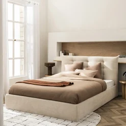 Sale Drawer SERENITA Lit coffre en tissu 160x200cm