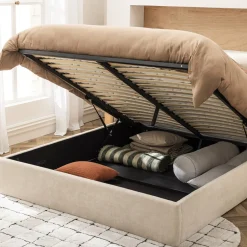 Sale Drawer SERENITA Lit coffre en tissu 160x200cm