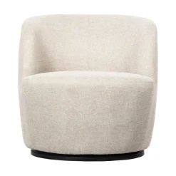 Best Woood SERRA Fauteuil pivotant design en tissu