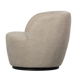 Best Woood SERRA Fauteuil pivotant design en tissu