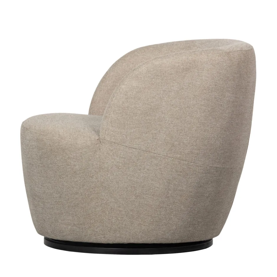 Best Woood SERRA Fauteuil pivotant design en tissu