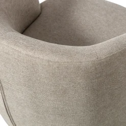 Best Woood SERRA Fauteuil pivotant design en tissu