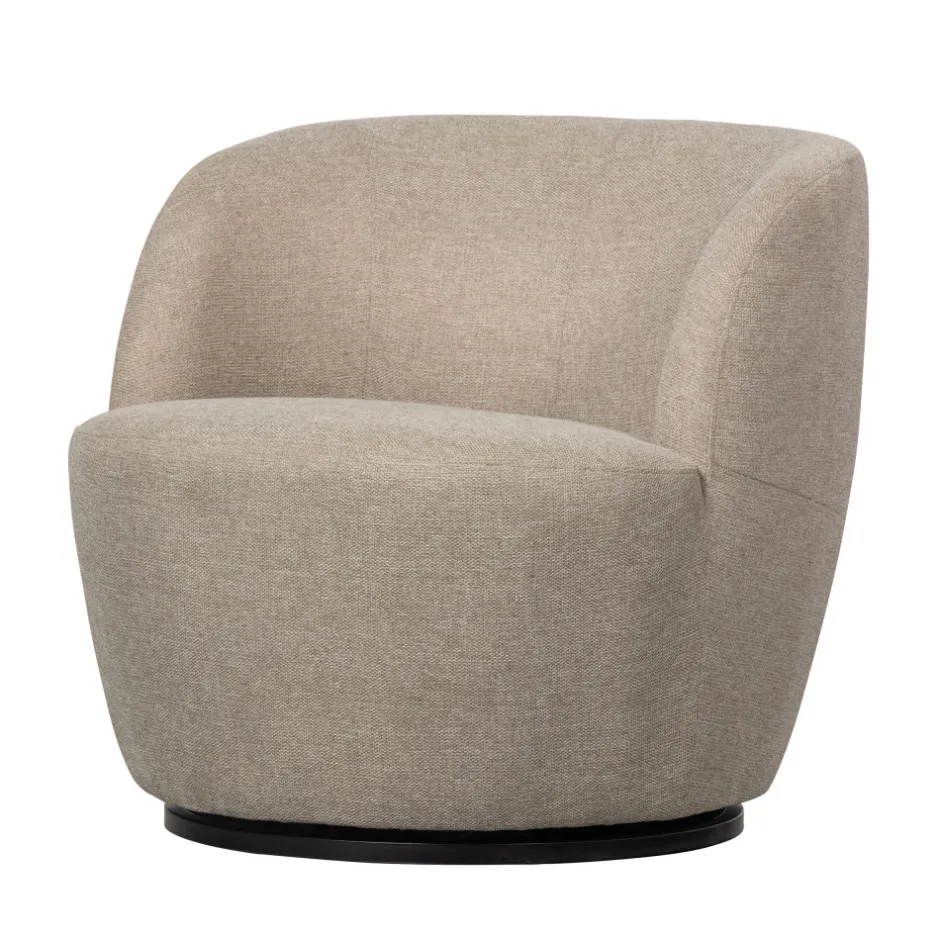 Best Woood SERRA Fauteuil pivotant design en tissu