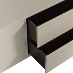 New Vtwonen SETTLE DOWN Meuble TV 2 portes, 2 tiroirs en bois L200cm