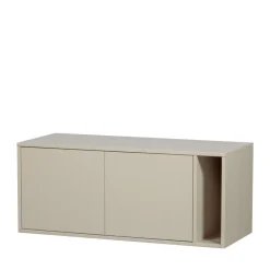 Clearance Vtwonen SETTLE DOWN Meuble TV 2 portes en bois L108cm