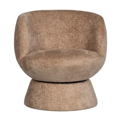Online Woood SHUFFLE Fauteuil pivotant en tissu