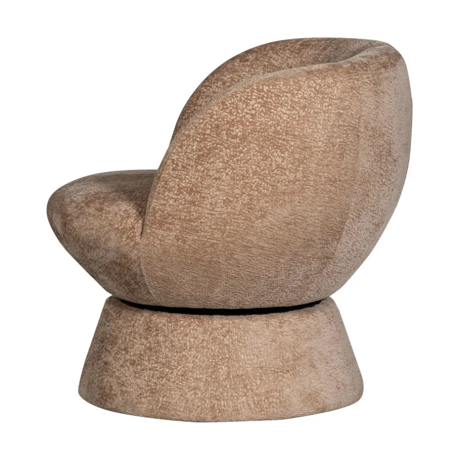 Online Woood SHUFFLE Fauteuil pivotant en tissu