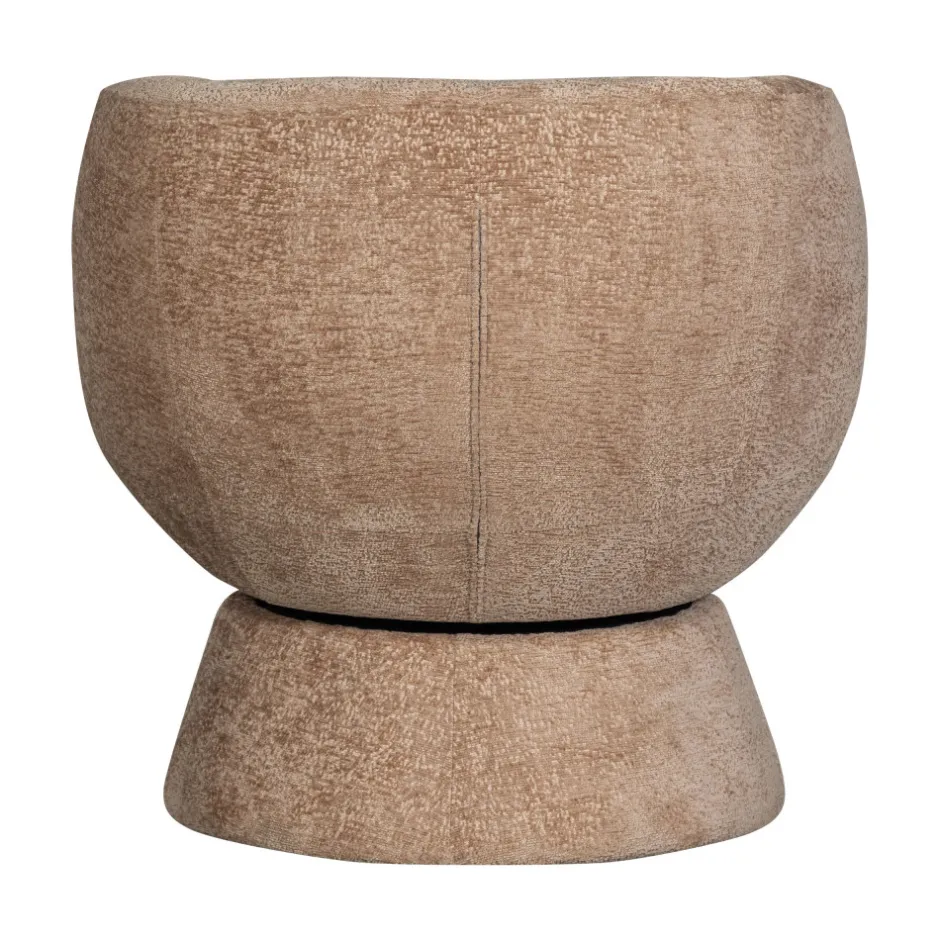 Online Woood SHUFFLE Fauteuil pivotant en tissu