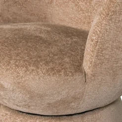 Online Woood SHUFFLE Fauteuil pivotant en tissu