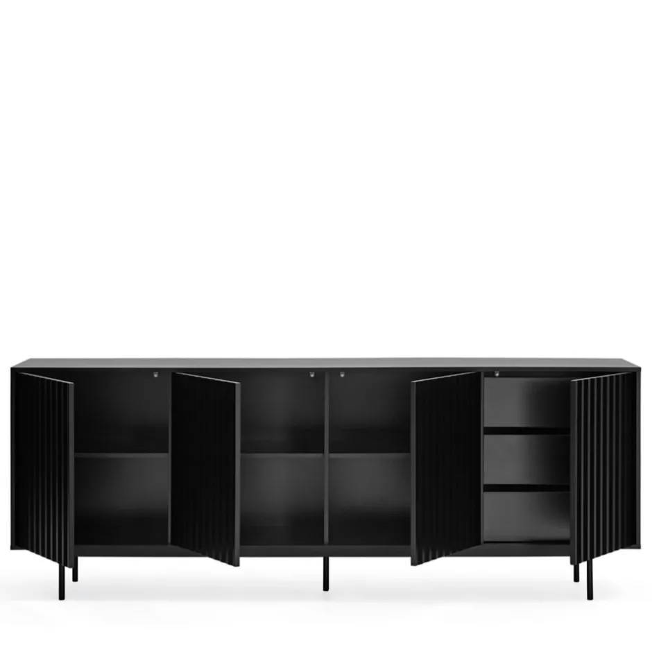Online Teulat SIERRA Buffet en bois 4 portes 3 tiroirs L211cm
