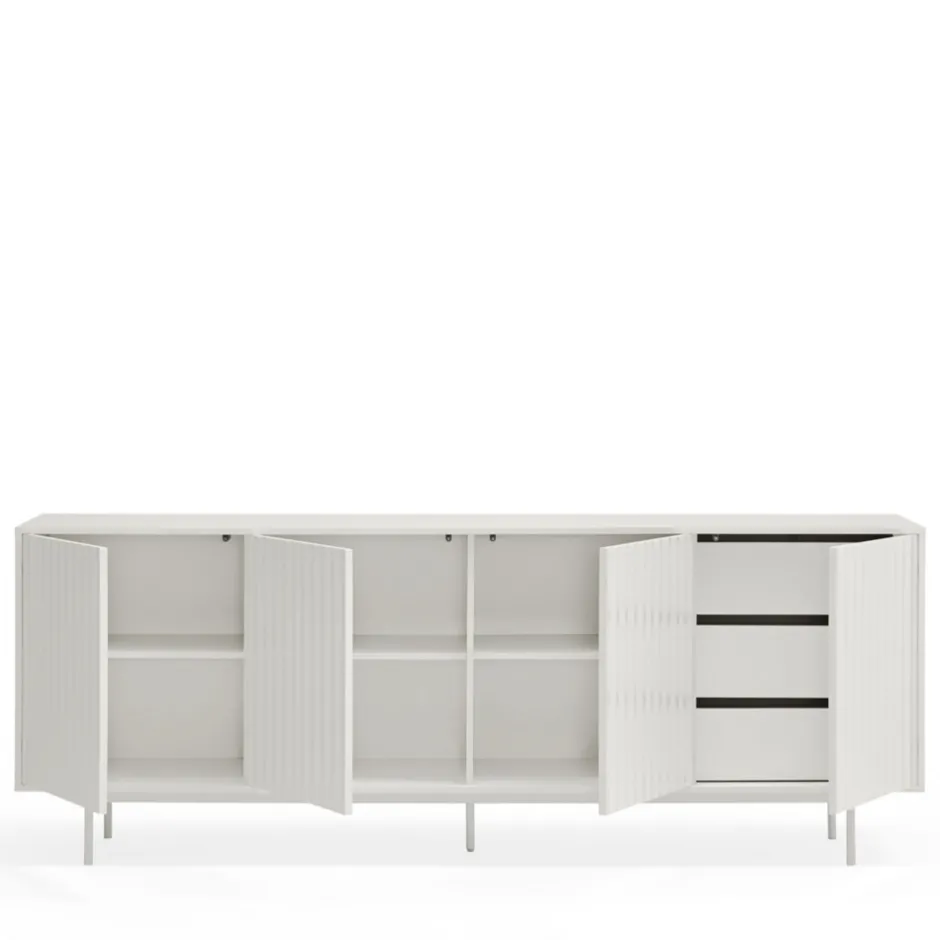 Online Teulat SIERRA Buffet en bois 4 portes 3 tiroirs L211cm