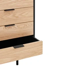 Teulat SIERRA Buffet en bois 2 portes 4 tiroirs L159,2cm