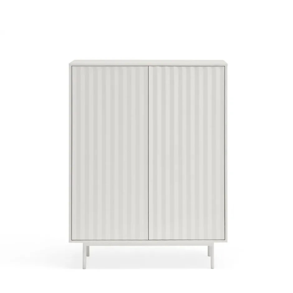 Hot Teulat SIERRA Buffet haut en bois 2 portes 2 tiroirs