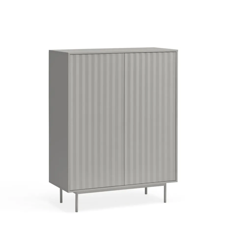Hot Teulat SIERRA Buffet haut en bois 2 portes 2 tiroirs