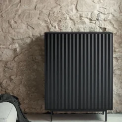 Hot Teulat SIERRA Buffet haut en bois 2 portes 2 tiroirs