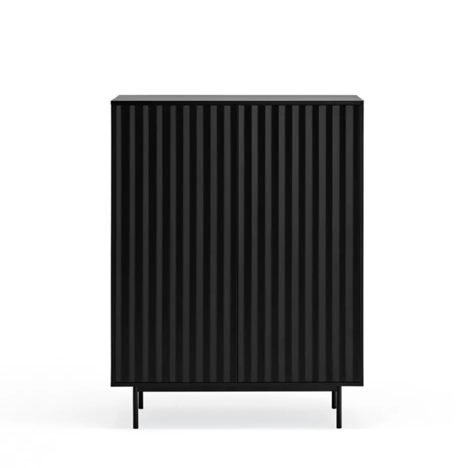 Hot Teulat SIERRA Buffet haut en bois 2 portes 2 tiroirs