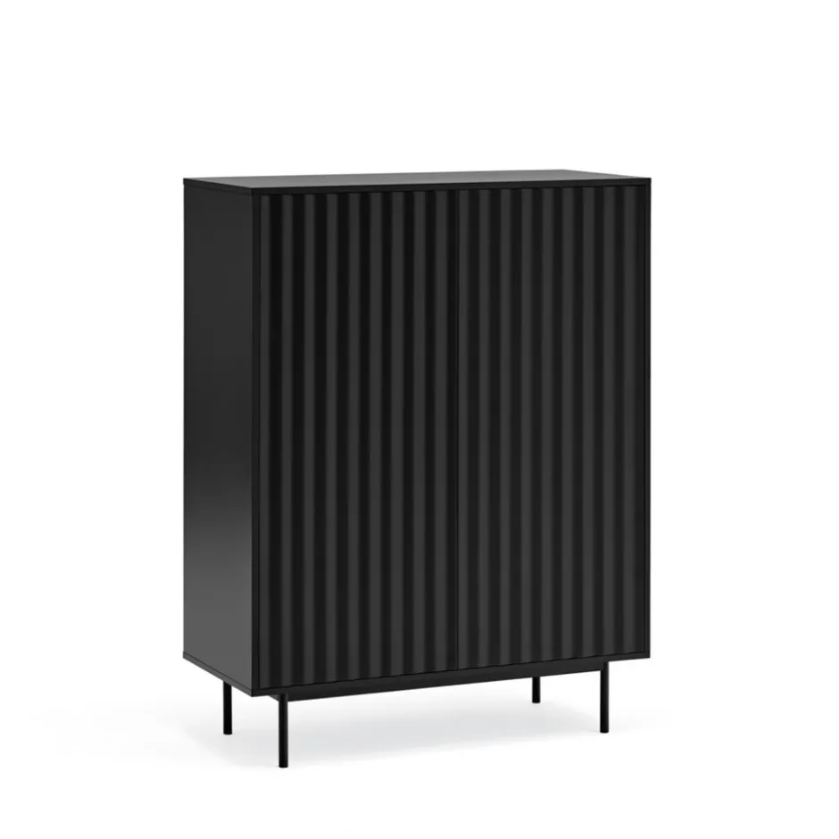 Hot Teulat SIERRA Buffet haut en bois 2 portes 2 tiroirs
