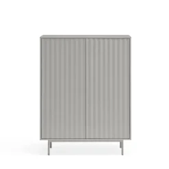 Hot Teulat SIERRA Buffet haut en bois 2 portes 2 tiroirs