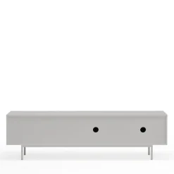 Best Teulat SIERRA Meuble TV 2 portes, 3 tiroirs en bois L180cm