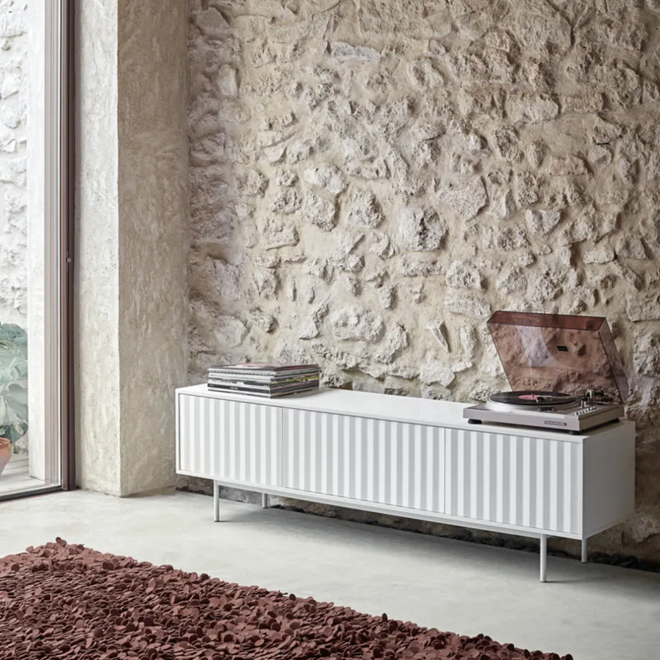 Online Teulat SIERRA Meuble TV en bois 3 portes L180cm