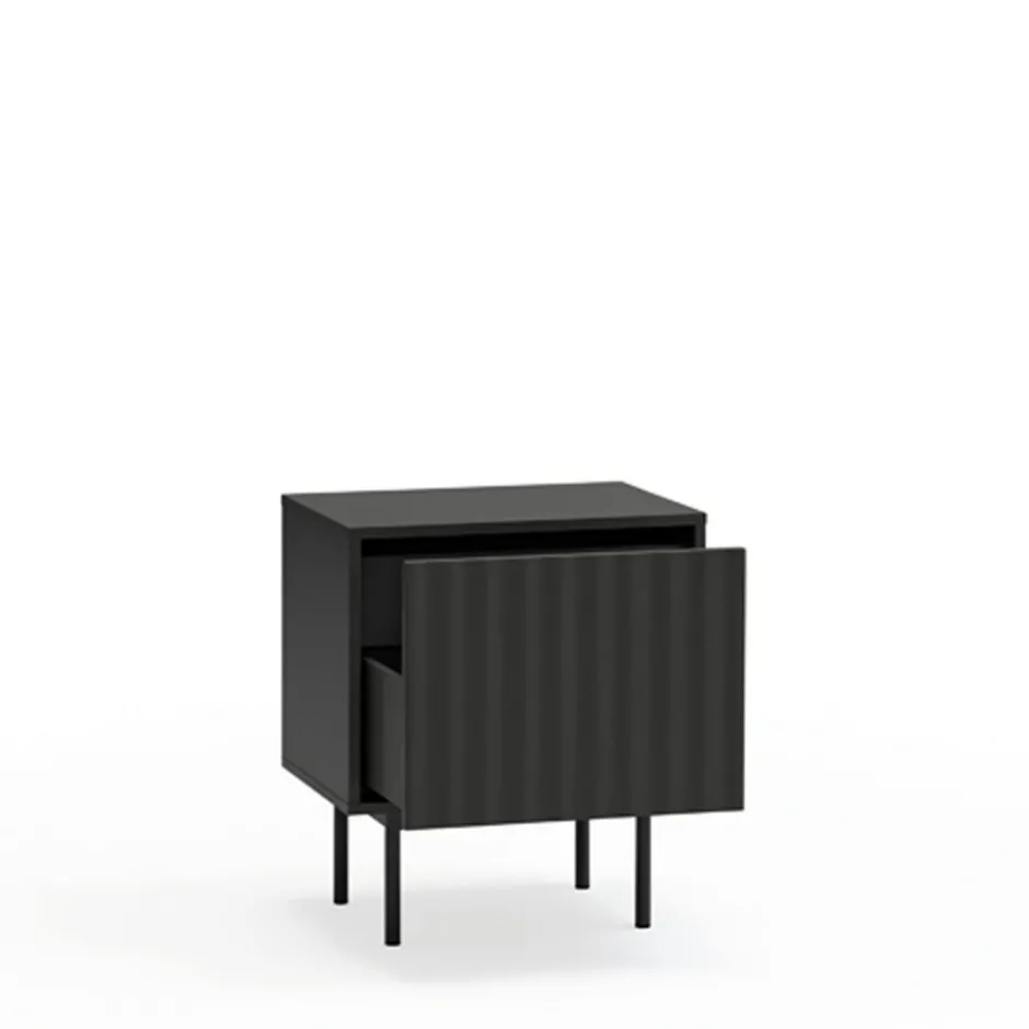 Sale Teulat SIERRA Table de chevet 1 porte 2 tiroirs en bois