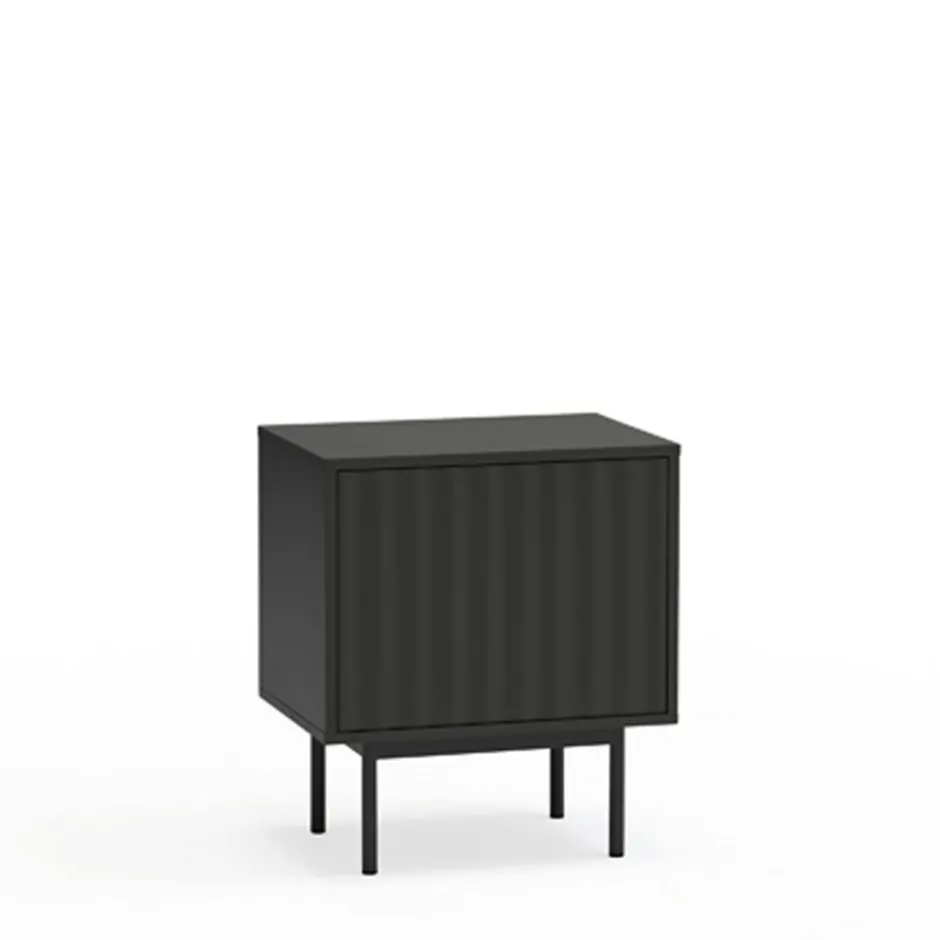 Sale Teulat SIERRA Table de chevet 1 porte 2 tiroirs en bois