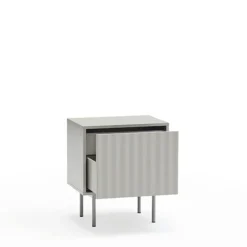 Sale Teulat SIERRA Table de chevet 1 porte 2 tiroirs en bois