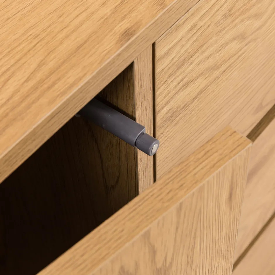 New Drawer SINCE Buffet 2 portes, 3 tiroirs en bois L180cm