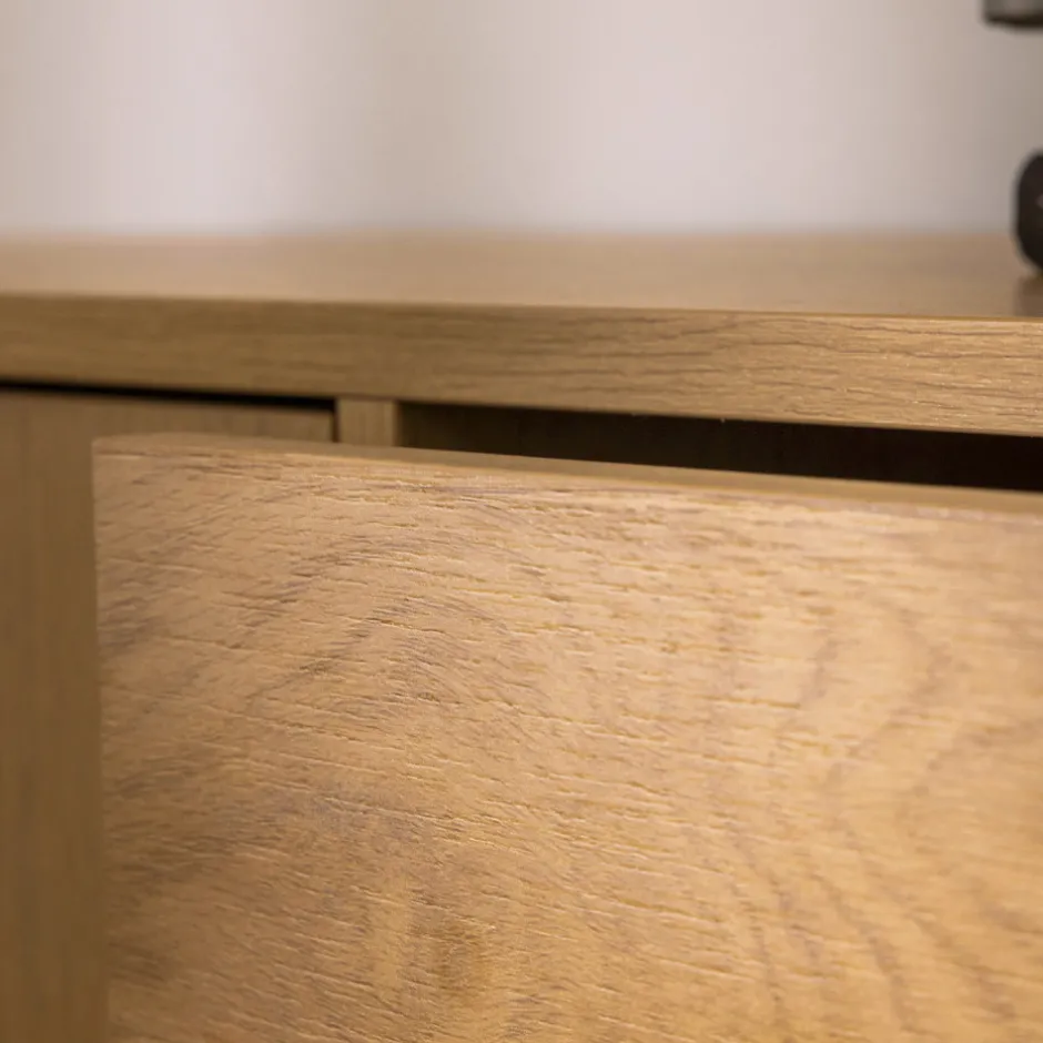 New Drawer SINCE Buffet 2 portes, 3 tiroirs en bois L180cm