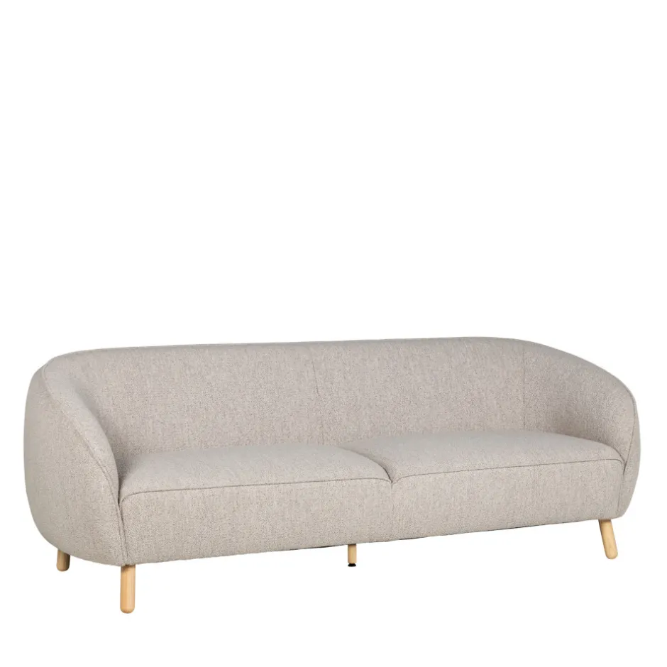 Best Drawer SINCLAIR Canapé 3 places en tissu bouclette