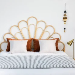 Discount Drawer SINGARAJA Tête de lit design en rotin 148cm
