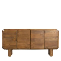 Online Drawer SIRA Buffet 4 portes en bois massif L160cm