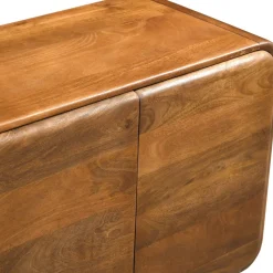 Online Drawer SIRA Buffet 4 portes en bois massif L160cm