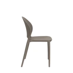 Hot No name SJOERD Lot de 4 chaises intérieur et extérieur en plastique