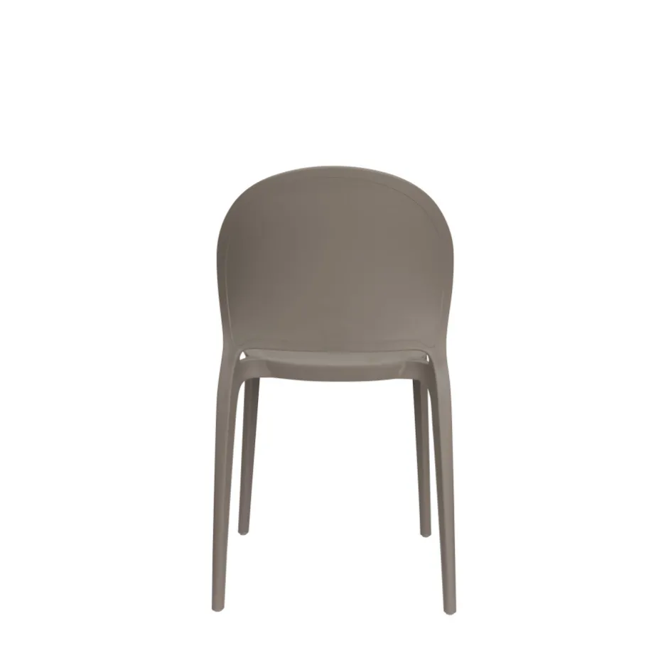 Hot No name SJOERD Lot de 4 chaises intérieur et extérieur en plastique