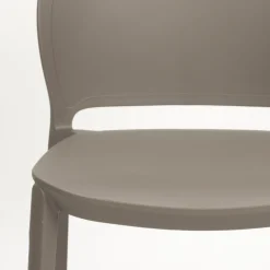 Hot No name SJOERD Lot de 4 chaises intérieur et extérieur en plastique