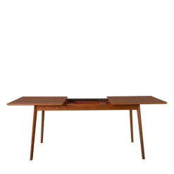Clearance Drawer SKOLL Table à manger extensible 4 à 8 personnes 150-200x80cm