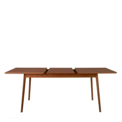 Clearance Drawer SKOLL Table à manger extensible 4 à 8 personnes 150-200x80cm