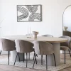 Sale House Nordic SOLVA Table à manger 10 personnes ovale en bois