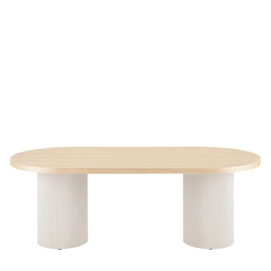 Sale House Nordic SOLVA Table à manger 10 personnes ovale en bois